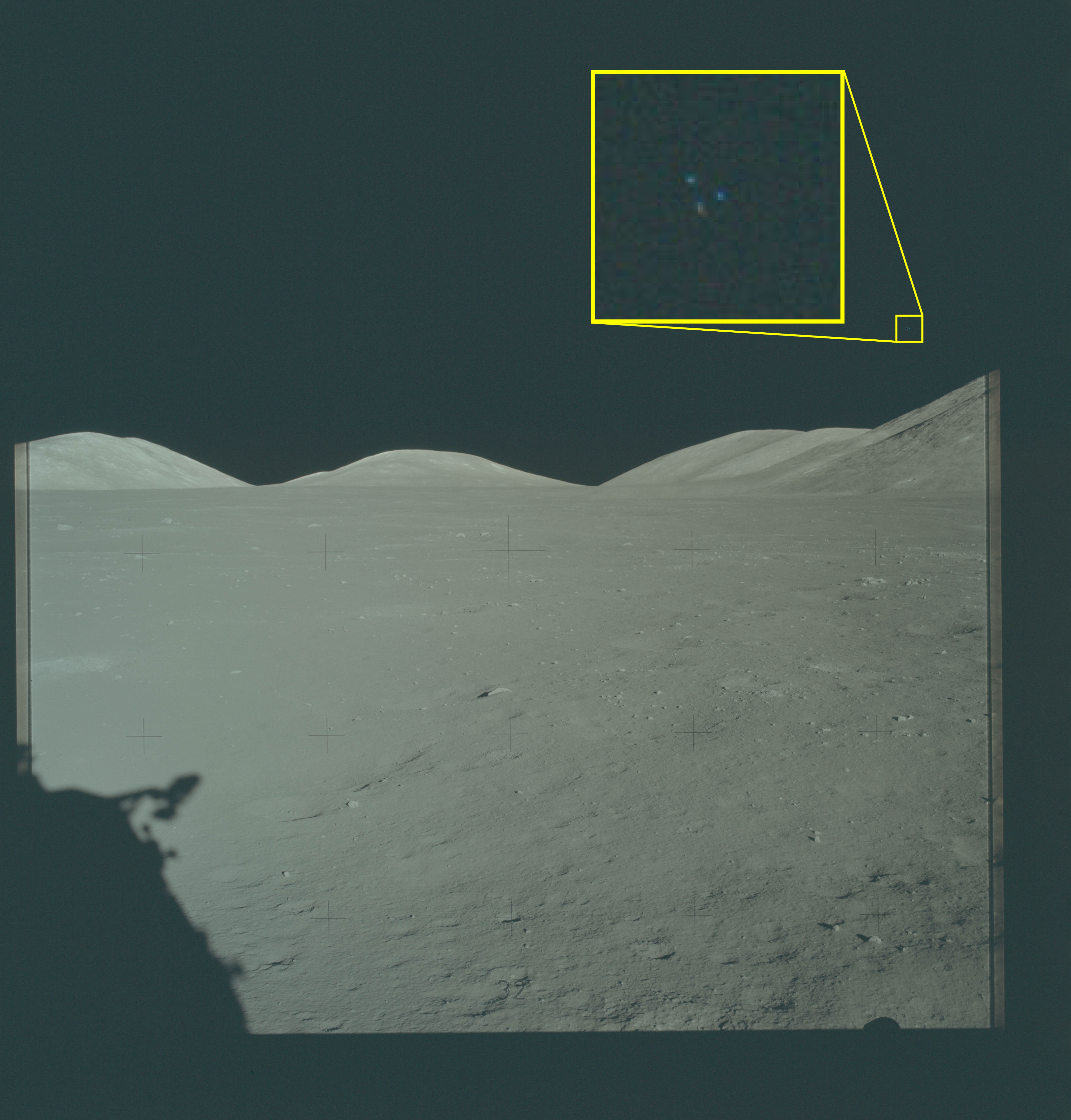 NASA-UAP-VM6, Apollo 17, 1972. Source release image metadata: NASA, 1972, Moon.